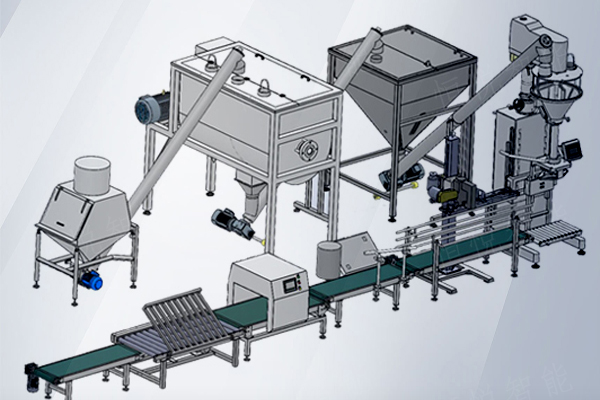 超細(xì)微粉包裝機(jī)生產(chǎn)線設(shè)備